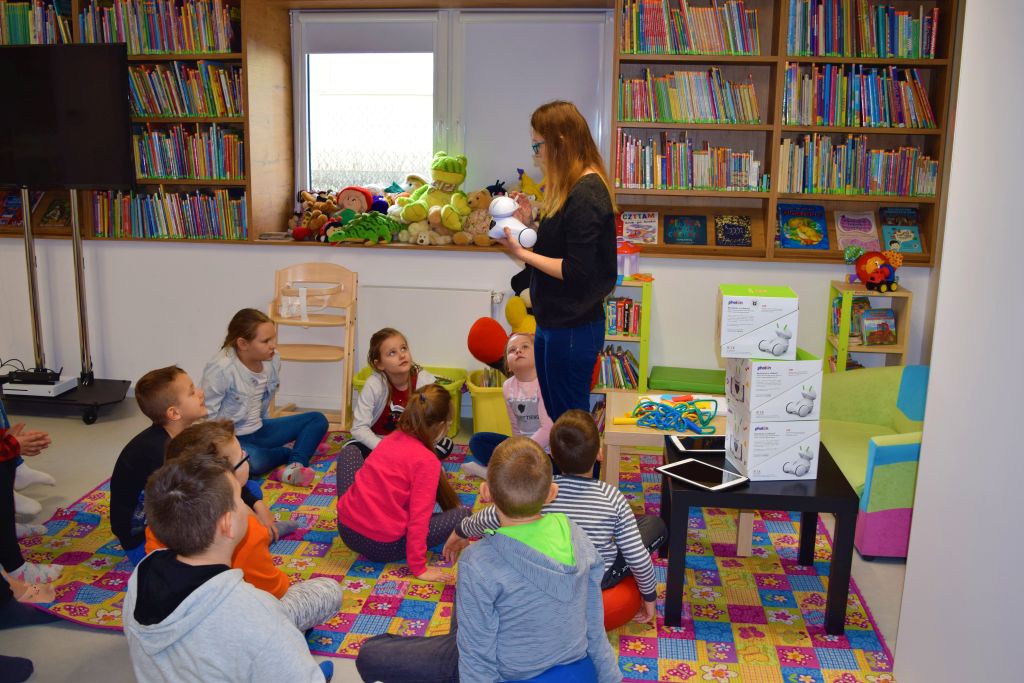 Zajęcia z robotami Photon