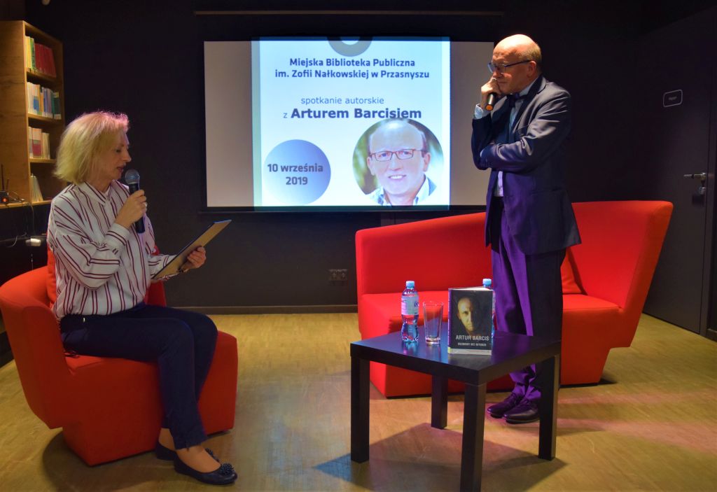 spotkanie autorskie z Arturem Barcisiem