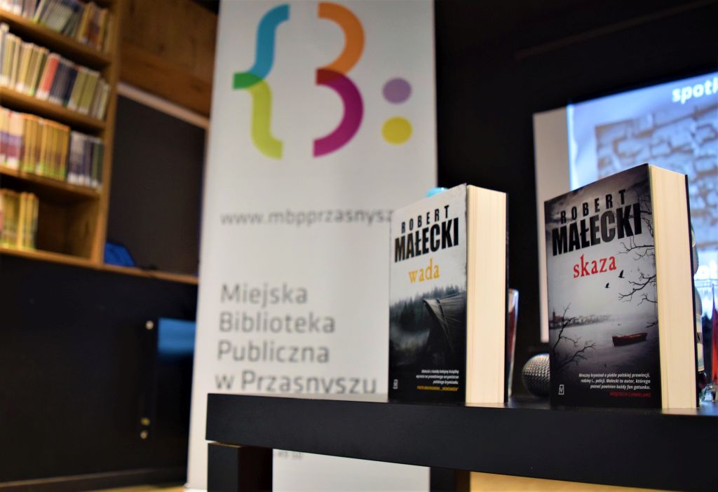 Spotkanie autorskie z Robertem Małeckim - relacja 