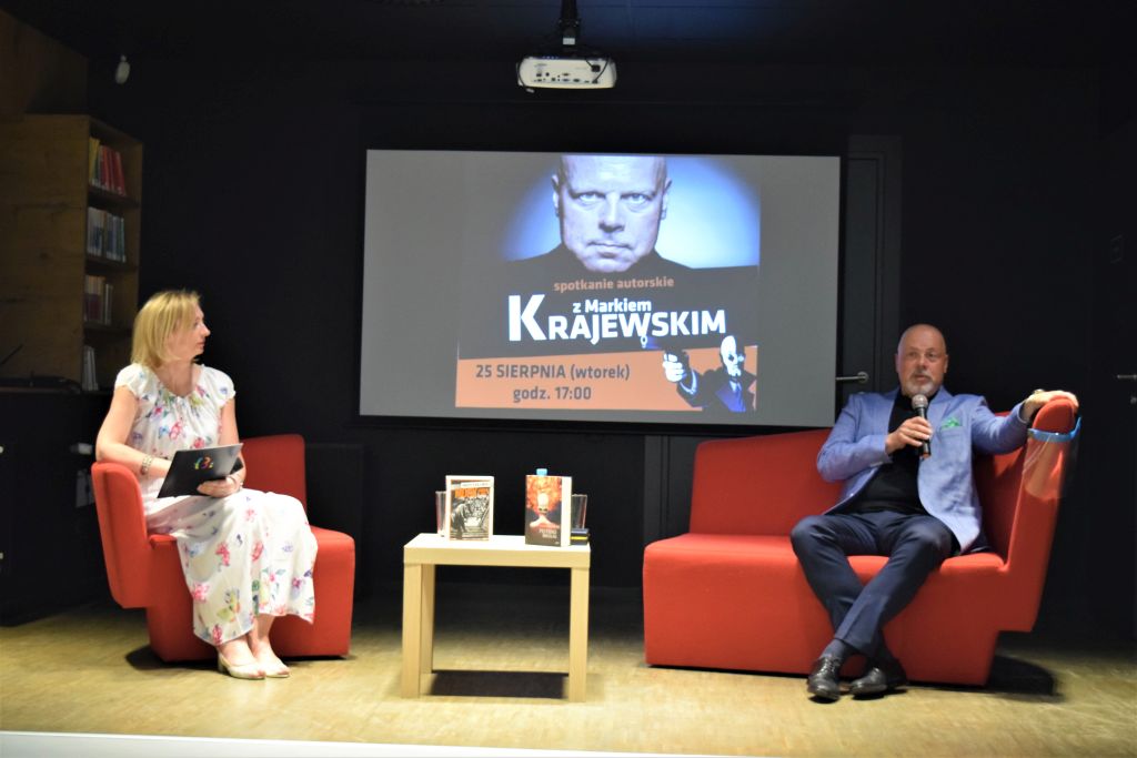 spotkanie autorskie z Markiem Krajewskim