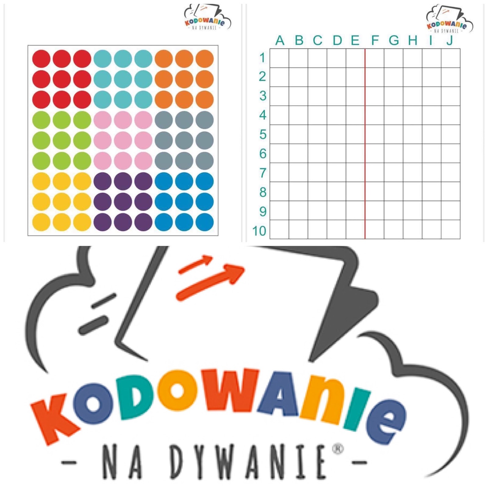 kodowanie na dywanie